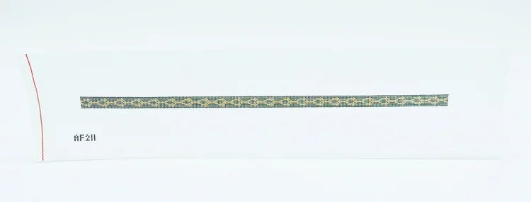 AF211 Green/Gold Link Wrap Bracelet