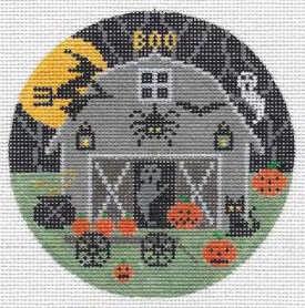 R601 Halloween Barn Round
