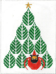 HC-O506 Charley's Cardinal Christmas Tree