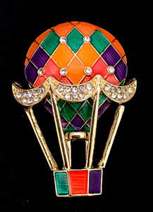 Hot Air Balloon Big Buddie Needleminder Magnet