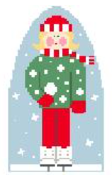 CO169B Girl Ice Skater