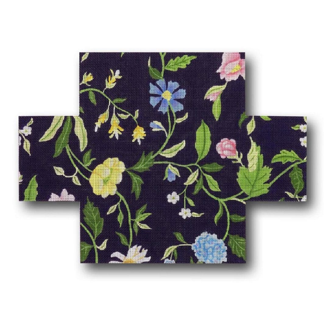 GD-BC 02 Flowers on Navy - TS