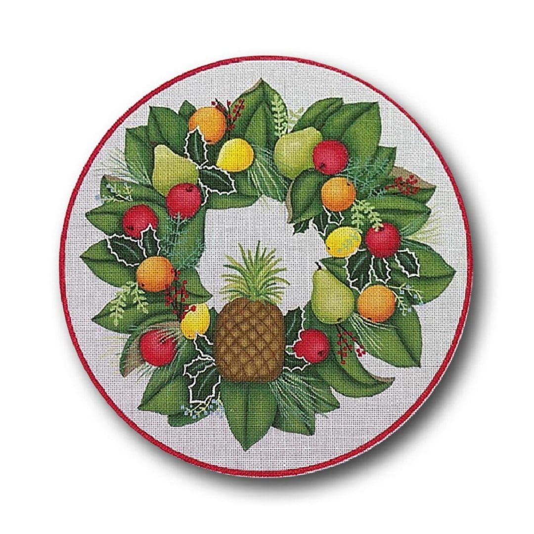 GD-EX 02 Wreath - Holly and Fruit - TS