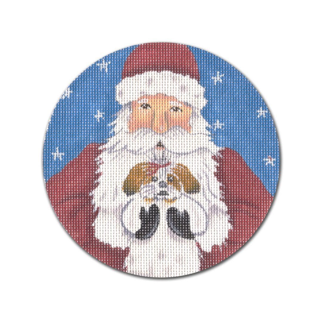 GD-XO 01 Santa holding dog - TS