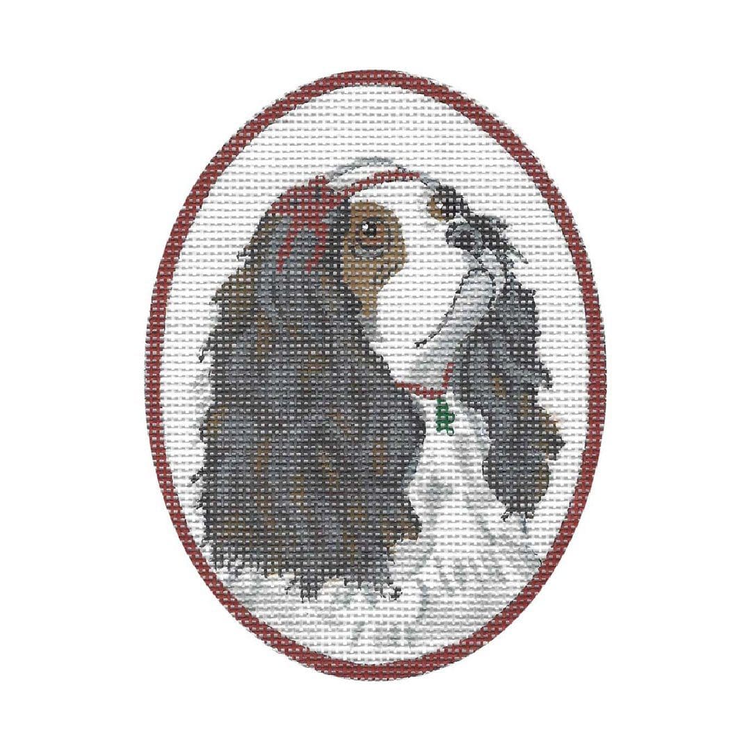 GD-XO 14 Cavalier King Charles w/Tree Necklace - TS
