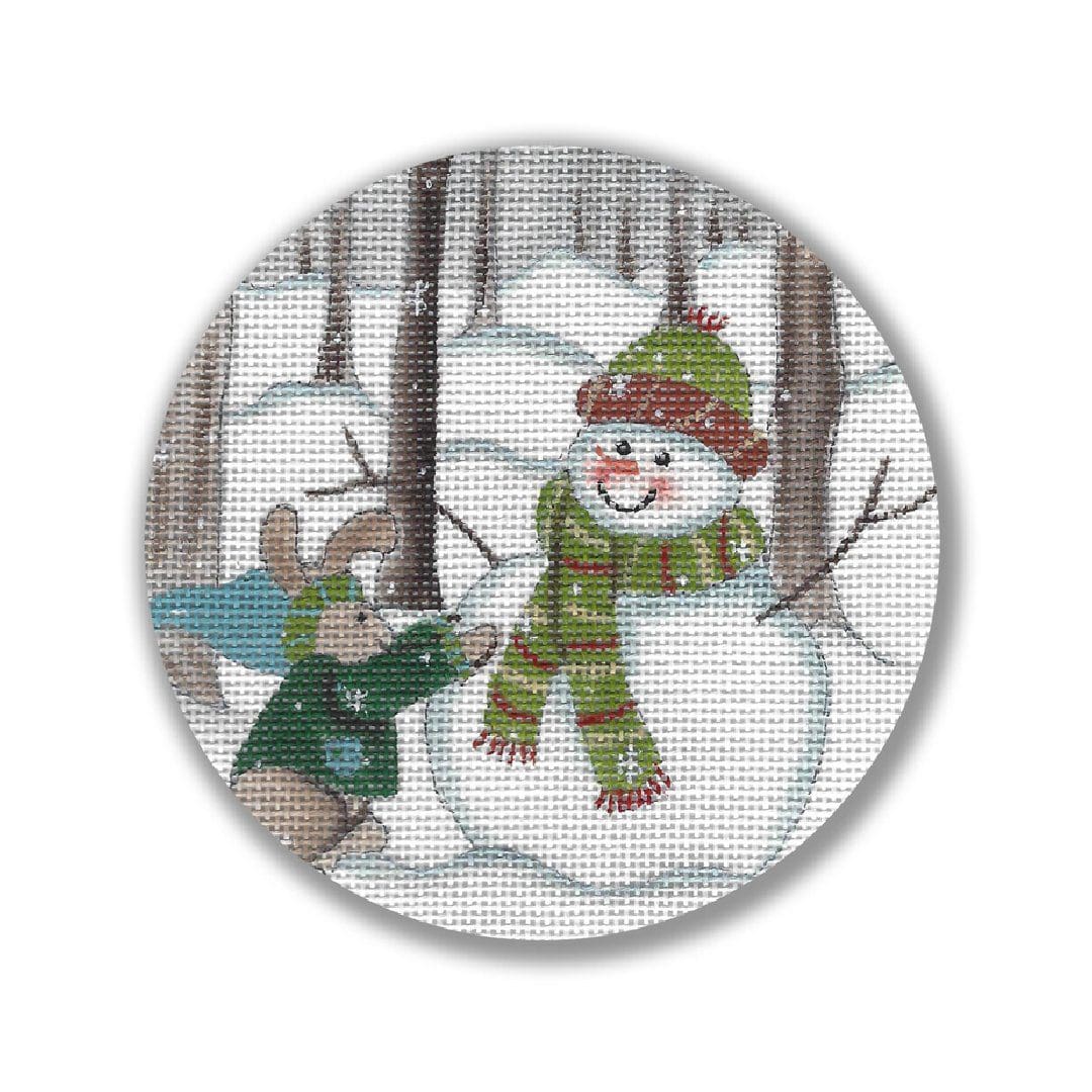 GD-XO 56 Bunny Building Snowman - TS
