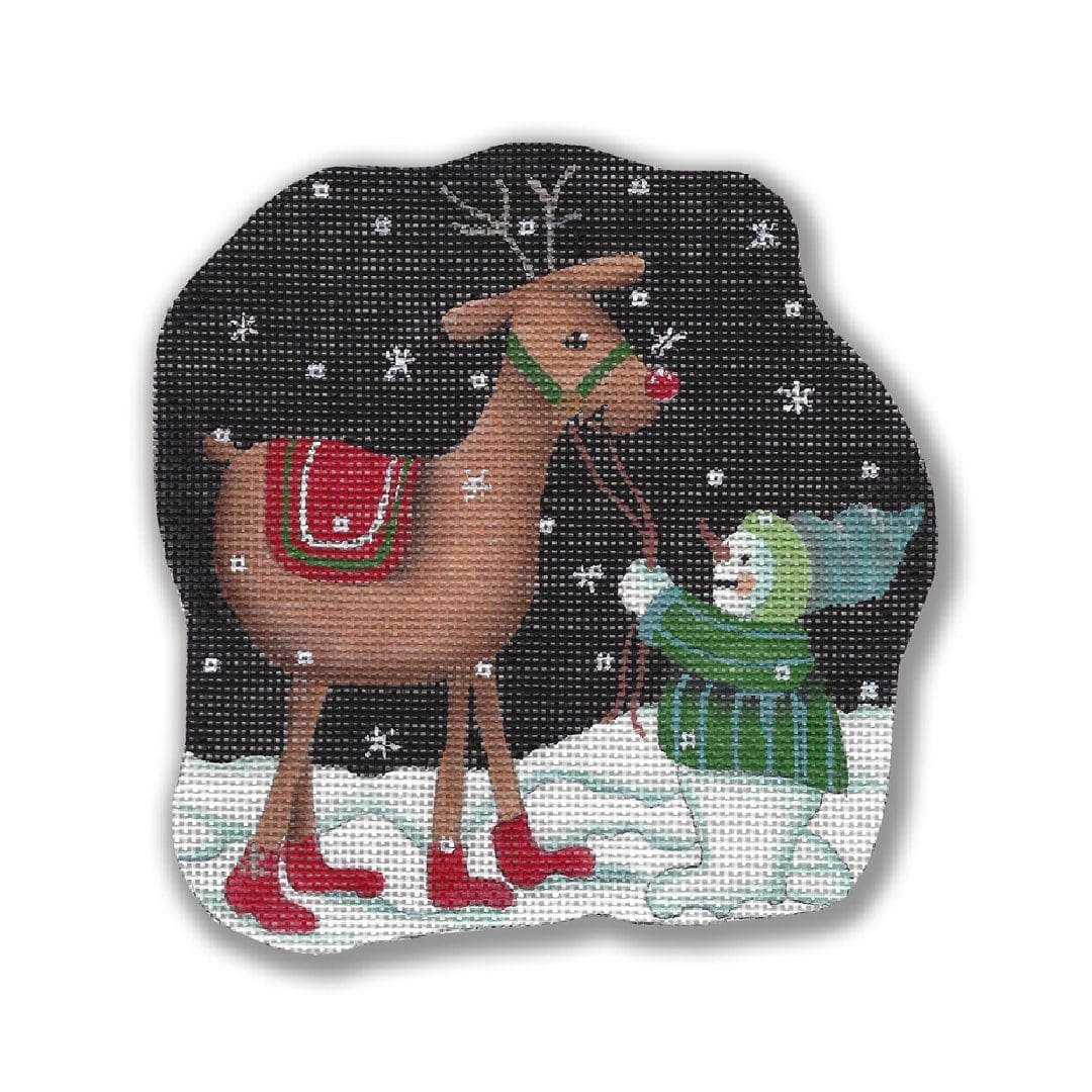 GD-XO 57 Snowman w/Reindeer - TS