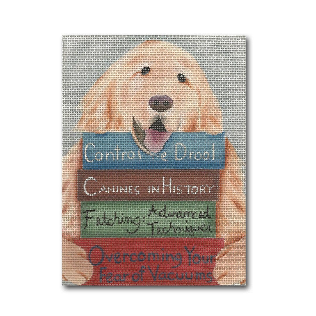 GD-PL 07 Dog with Books - TS