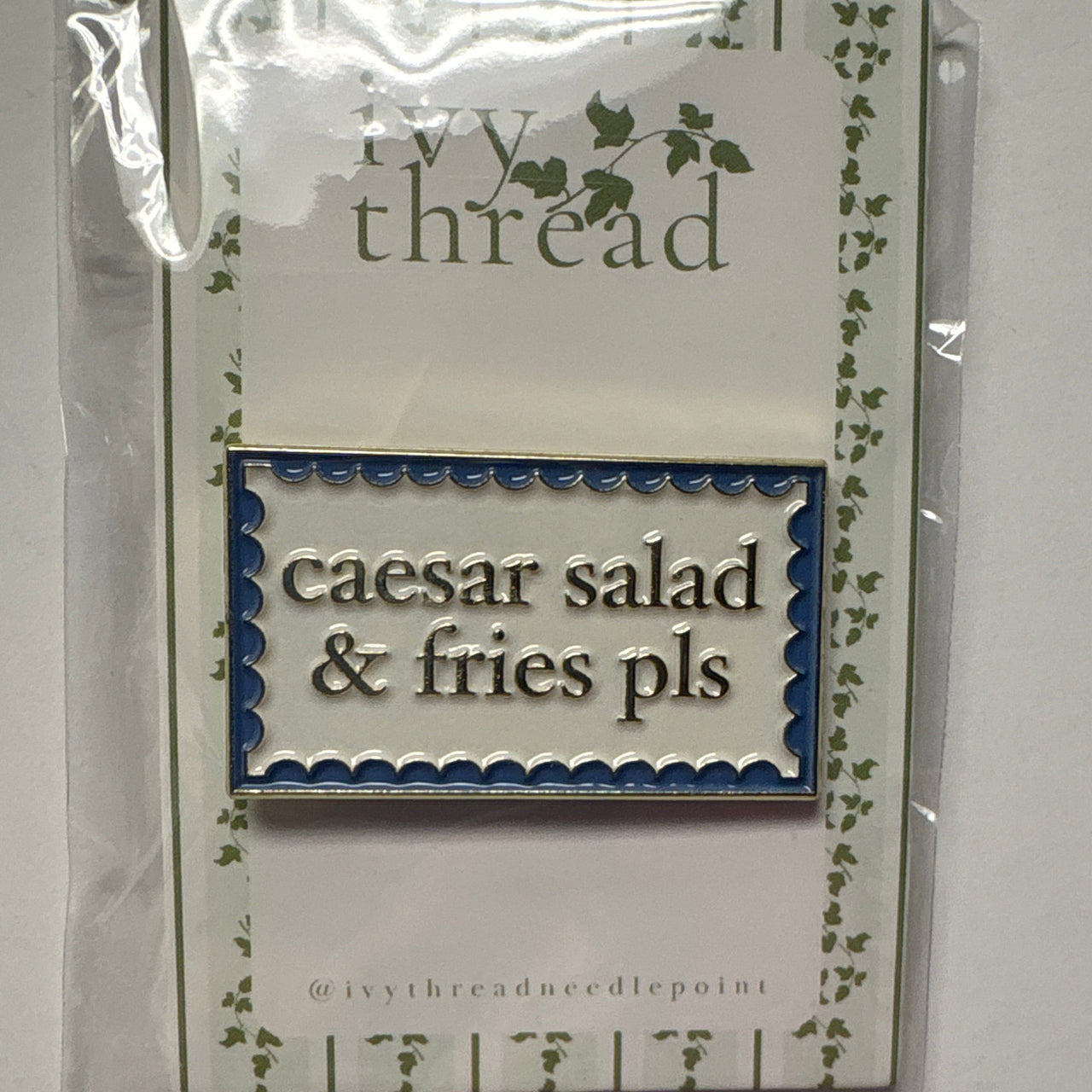 Caesar Salad & Fries Needleminder