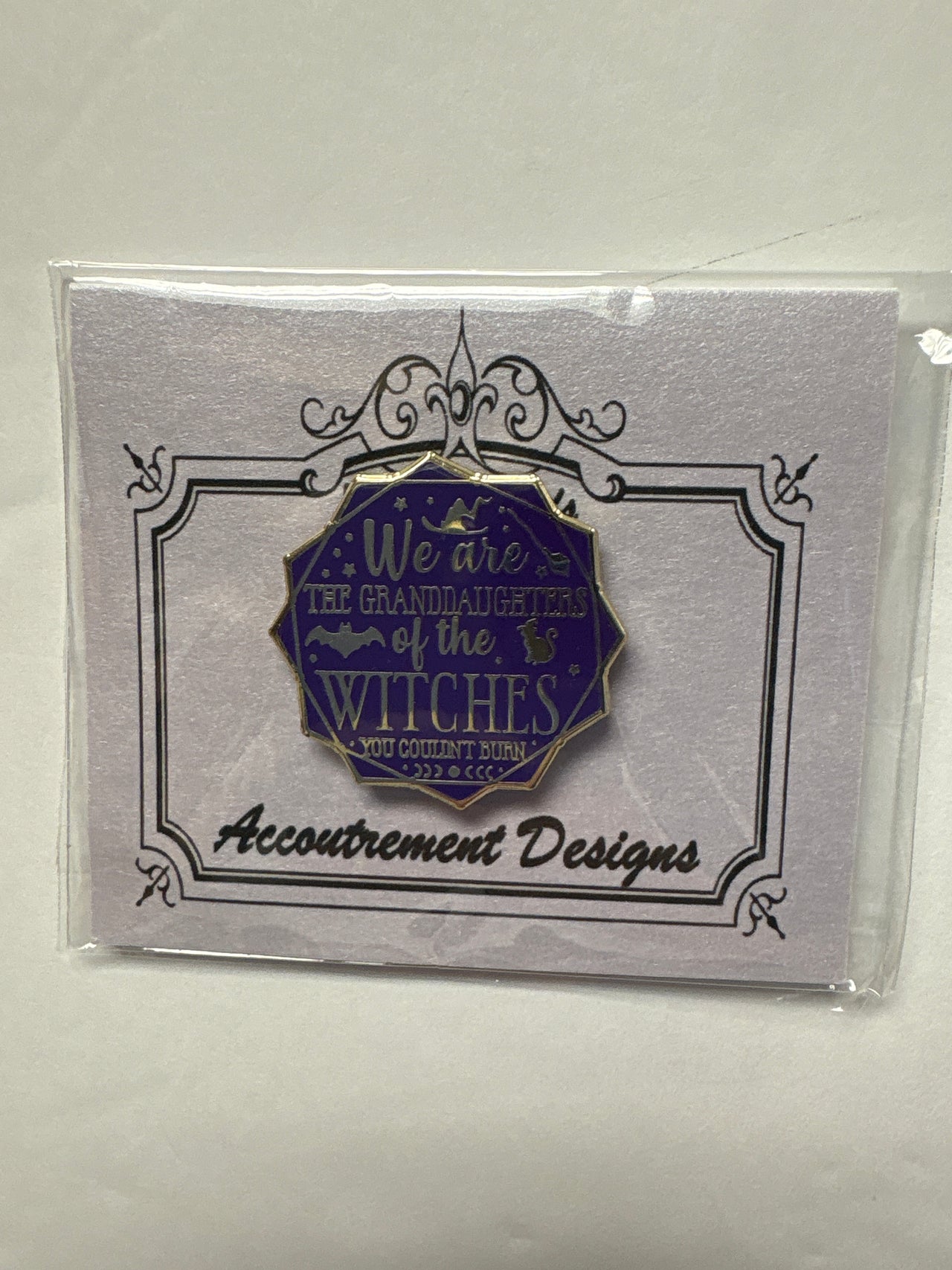 Granddaughter of a Witch Needleminder Mag Friend (purple)