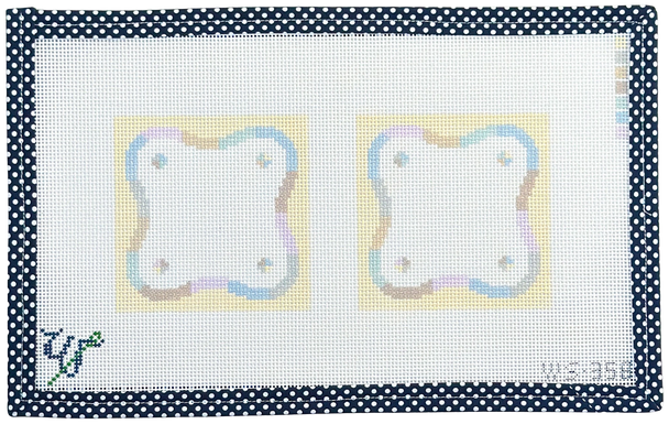 WS358 Neutrals Squiggle Coasters