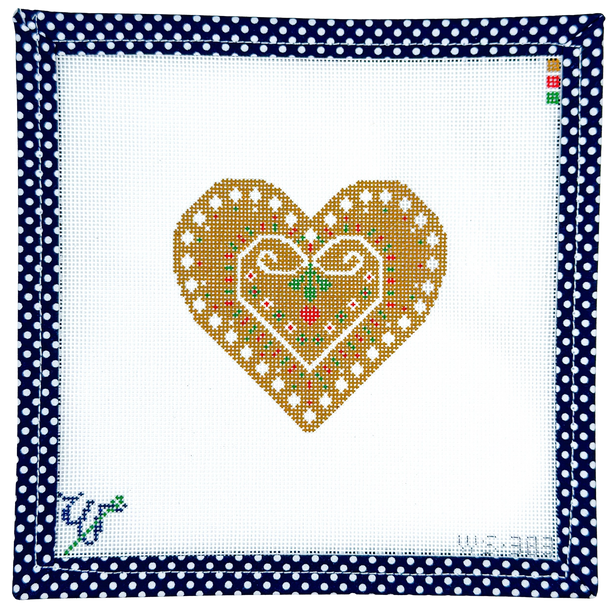 WS383 Gingerbread Heart