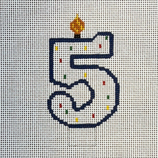 TGS07 Candle Numbers ~ Large #5 - TS