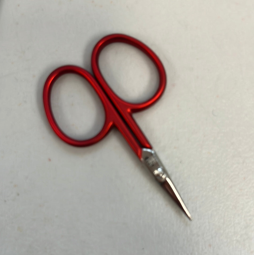 Tiny Red Embroidery Scissors