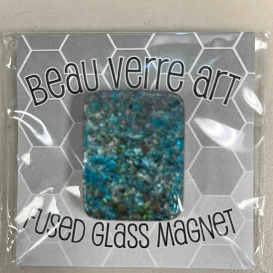 Monet Inspired Fused Glass Needleminder