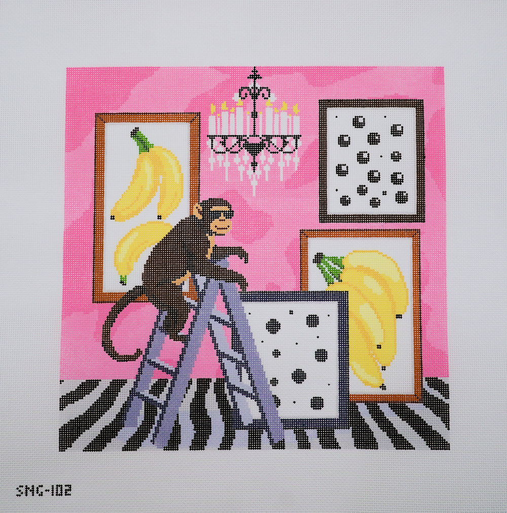 SNG-102 Gallery Mischief - Preppy Monkey Canvas