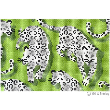 NTG KB136 Leopard Clutch - Green