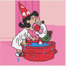 Peanuts Great Pumpkin - Lucy & Snoopy Bobbing for Apples