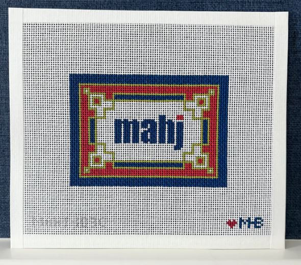 MAHJ103C Key Corner Mahjong Insert (Red/Navy/Olive)