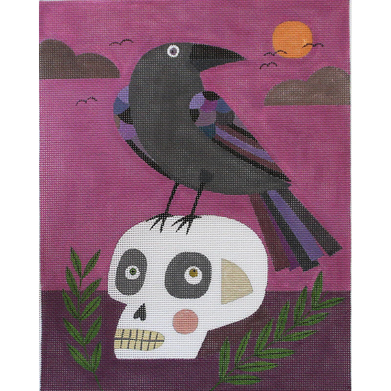 MM1908 Skull and Crow