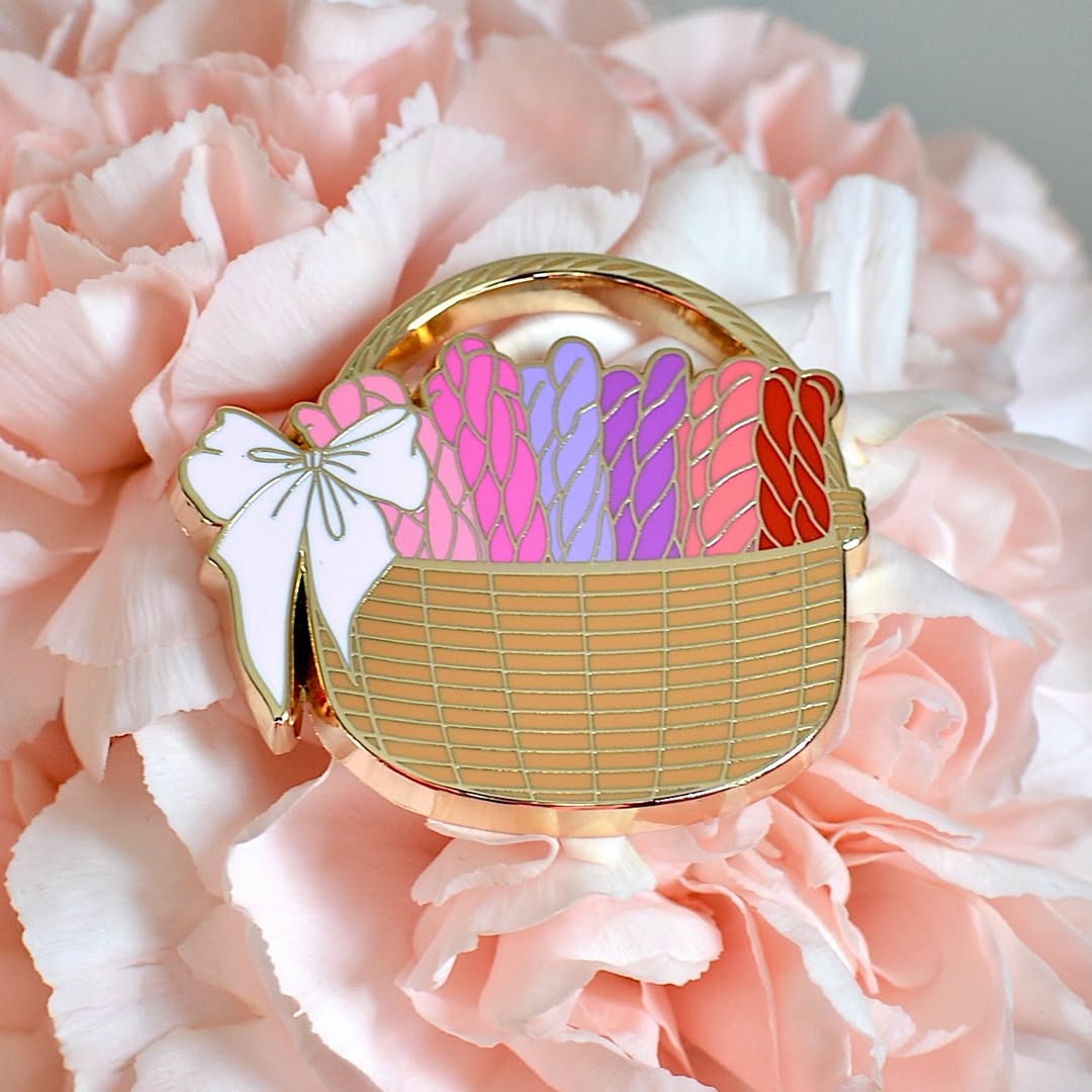 Needlepoint Basket Needleminder