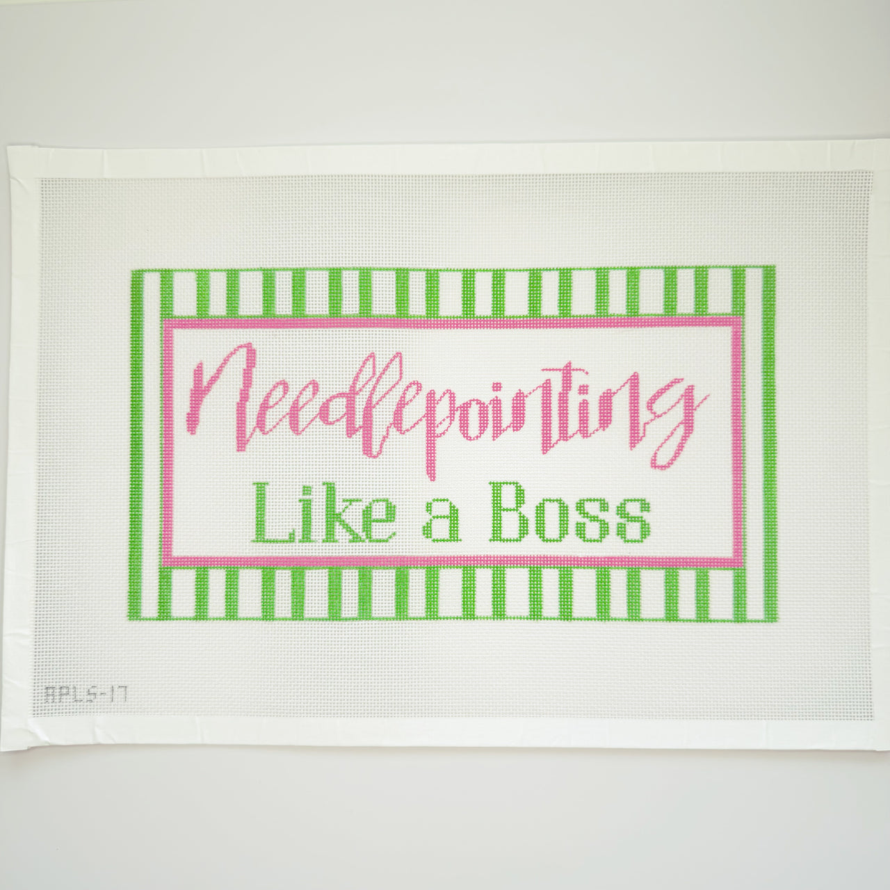 APLS17 - "Needlepointing Like a Boss" Canvas
