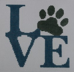 KKO107 Love Paw - Blue