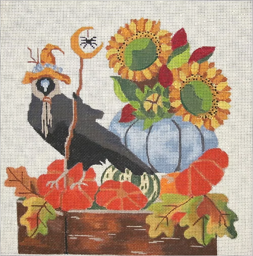 B382 Old Crow, with stitch guide