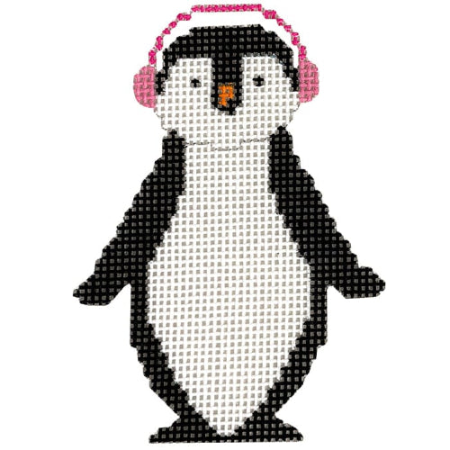 KCD2459 Penguin with Earmuffs