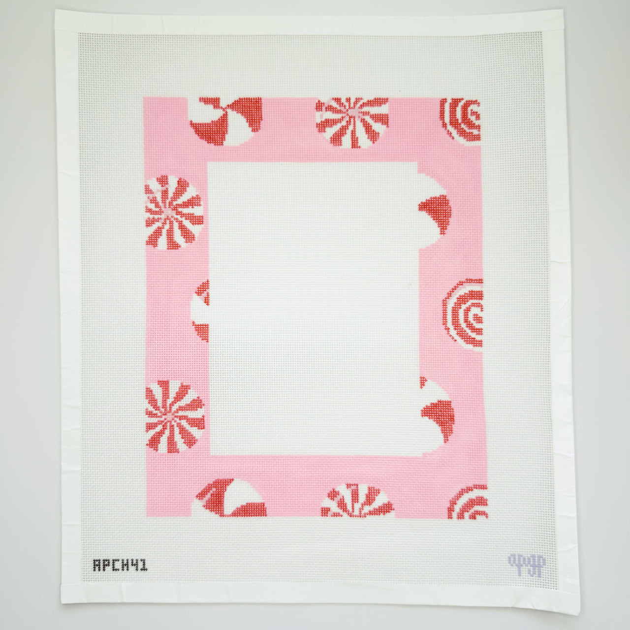 APCH41 - Peppermints on Pink Frame