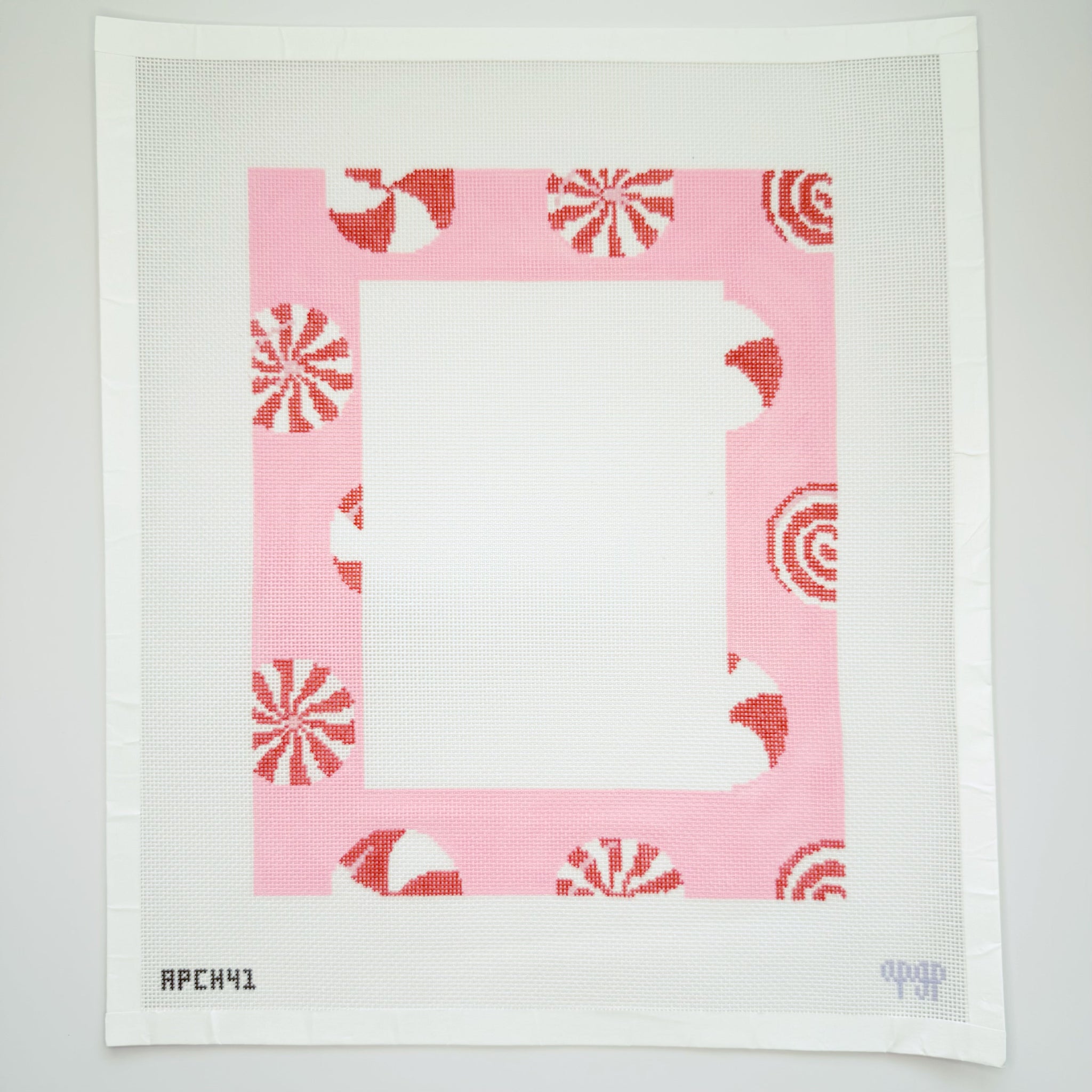 APCH41 - Peppermints on Pink Frame