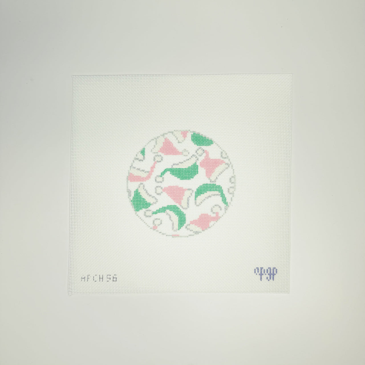 APCH56 - Santa Hats Pink/Green