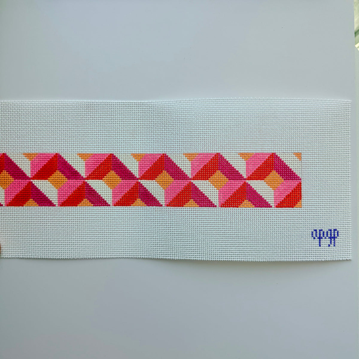 APBS06-P - Color Block Bag Strap Pink/Orange - 13M 39 x 2.2" - MKT