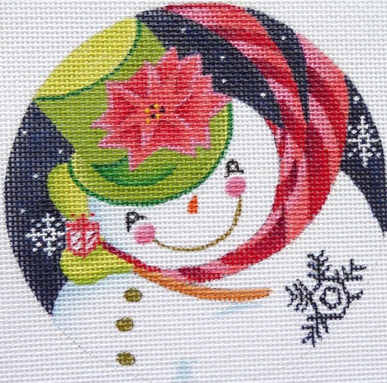 GA-X5 Poinsettia Snowman
