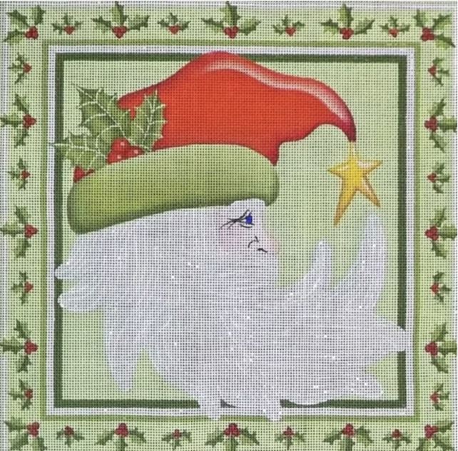 AA-22 Poinsettia Santa with Star