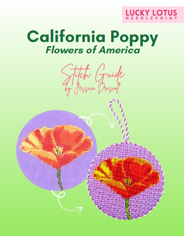 California Poppy Stitch Guide - SE