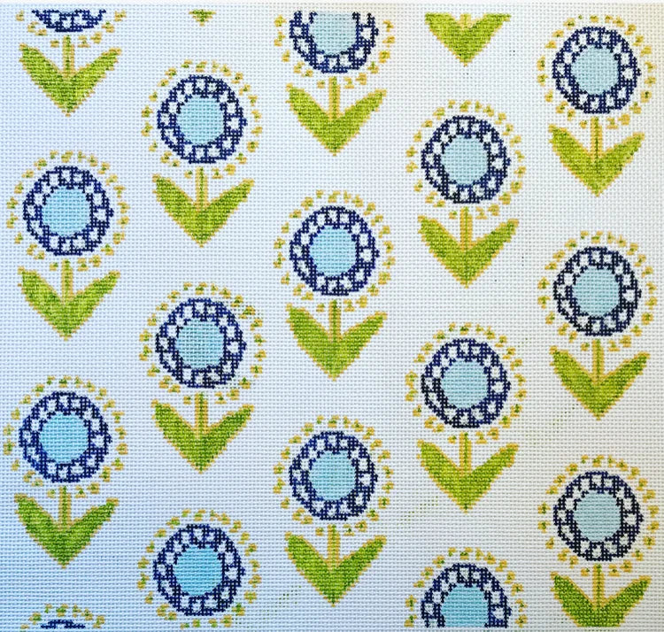 DG-2C Posey Ikat in Turquoise - TS