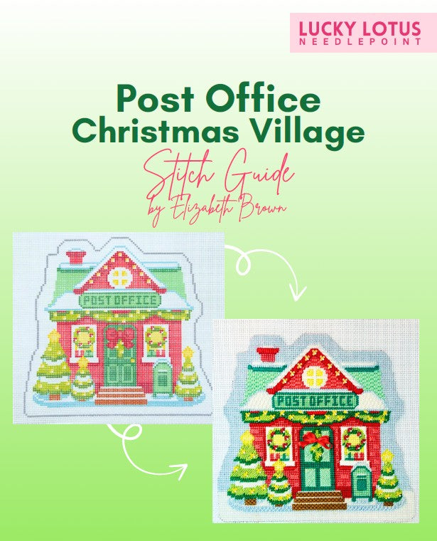 Post Office Christmas Village Stitch Guide - SE