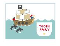 PT218 Pirates Tooth Fairy - TS