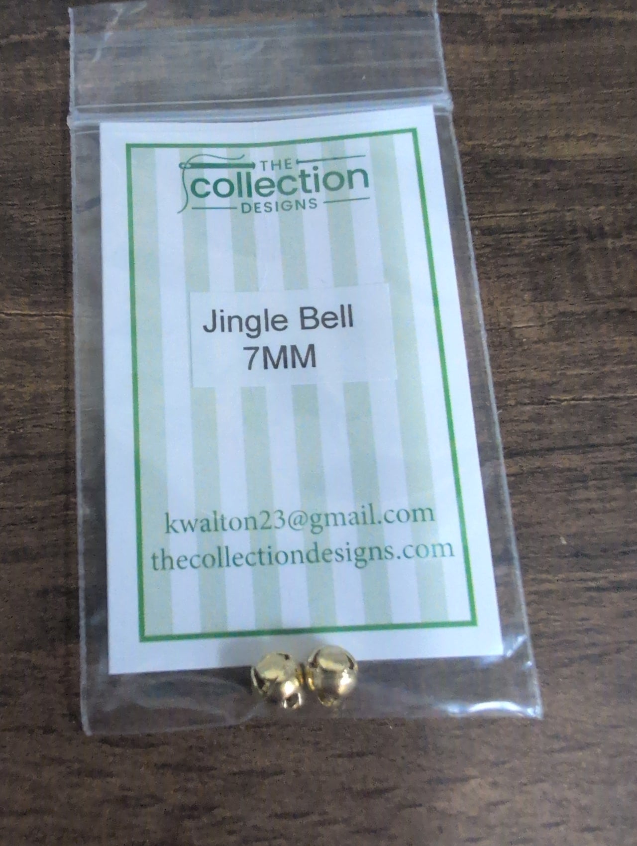 7mm Gold Jingle Bells