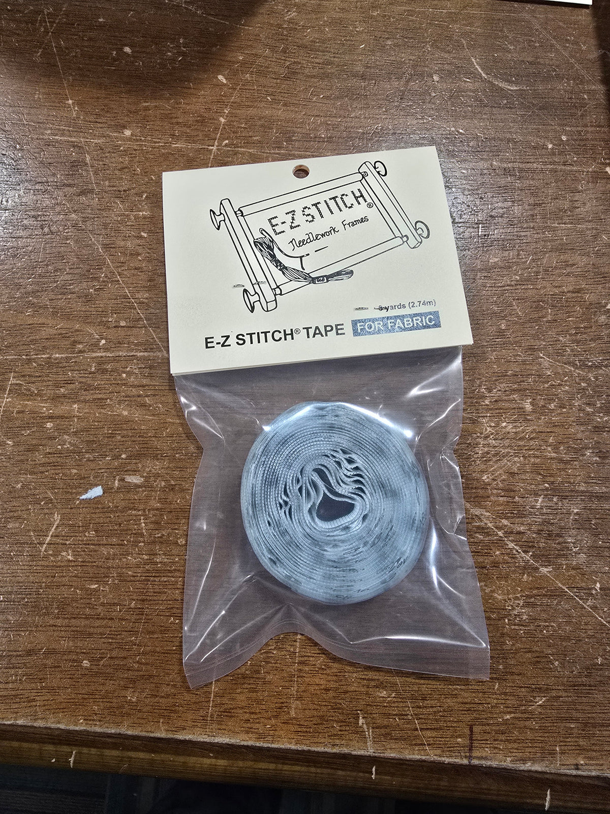 E-Z Stitch Hook Tape for Fabric - 3 Yards