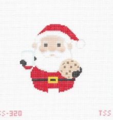 TSS-320 Cookies and Milk Santa