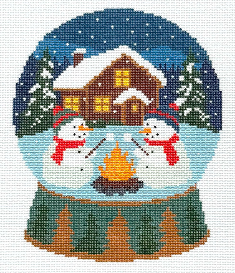 SNGL-102 S'More Winter Magic - Snowman Snowglobe