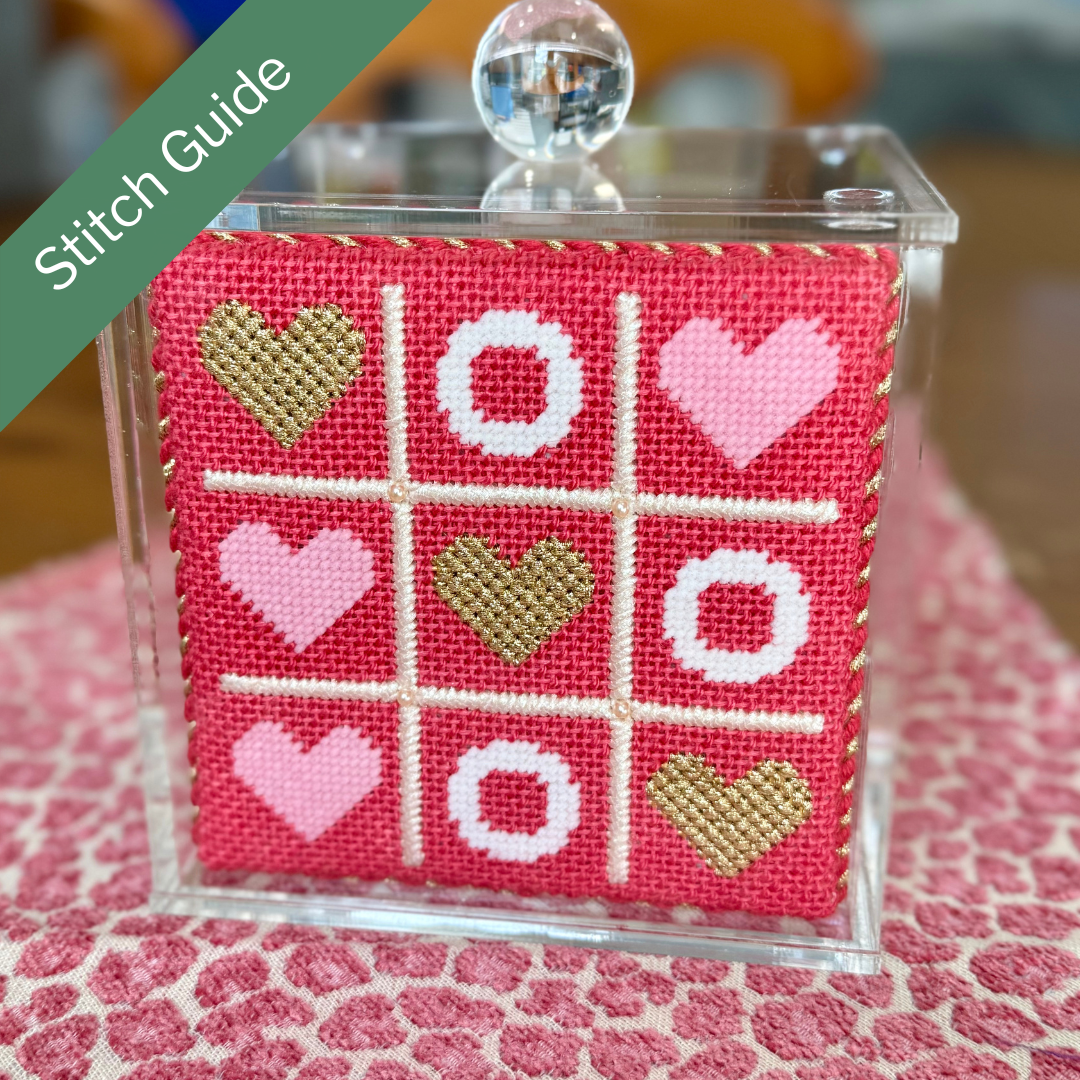 Tac Tac Love Canvas + Stitch Guide by Liz Wakefield