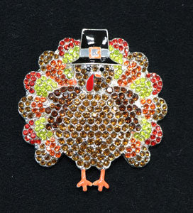 Thanksgiving Turkey Big Buddie Needleminder Magnet