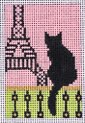 CI114A1 Travel Cats - Paris Luggage Tag