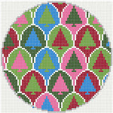 Scalloped Trees Round KI2510