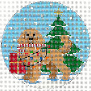 Holiday Pooch - Golden Doodle XO-310g