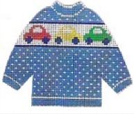 01-20 Cars Pullover Sweater