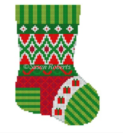 Geo Present Mini Stocking 0297